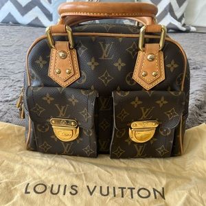 Authentic Louis Vuitton Monogram Manhattan PM